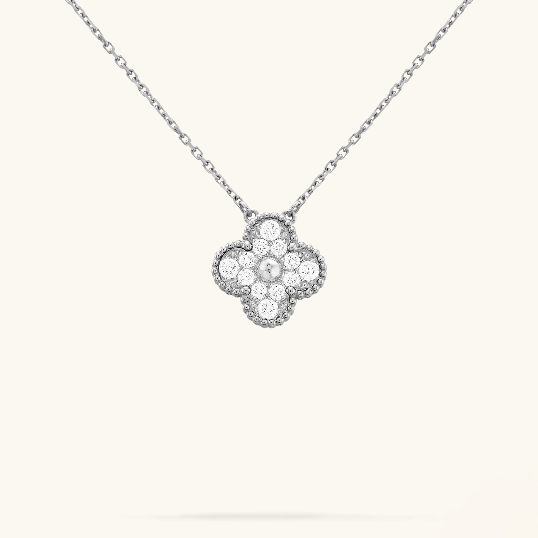 KLEEBLATT | Collier de plata Prestige