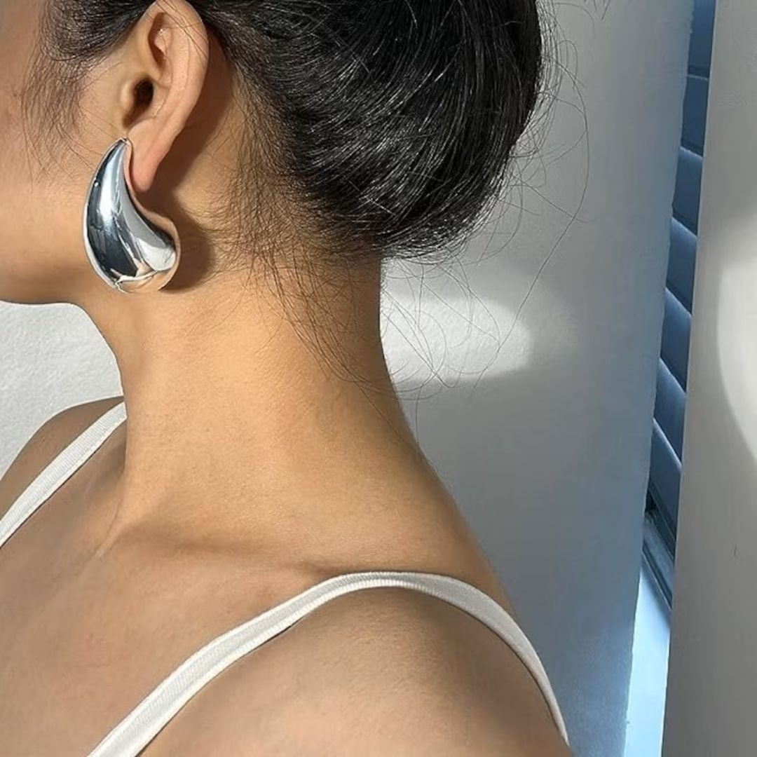 Pendientes Sandra Gota Oro