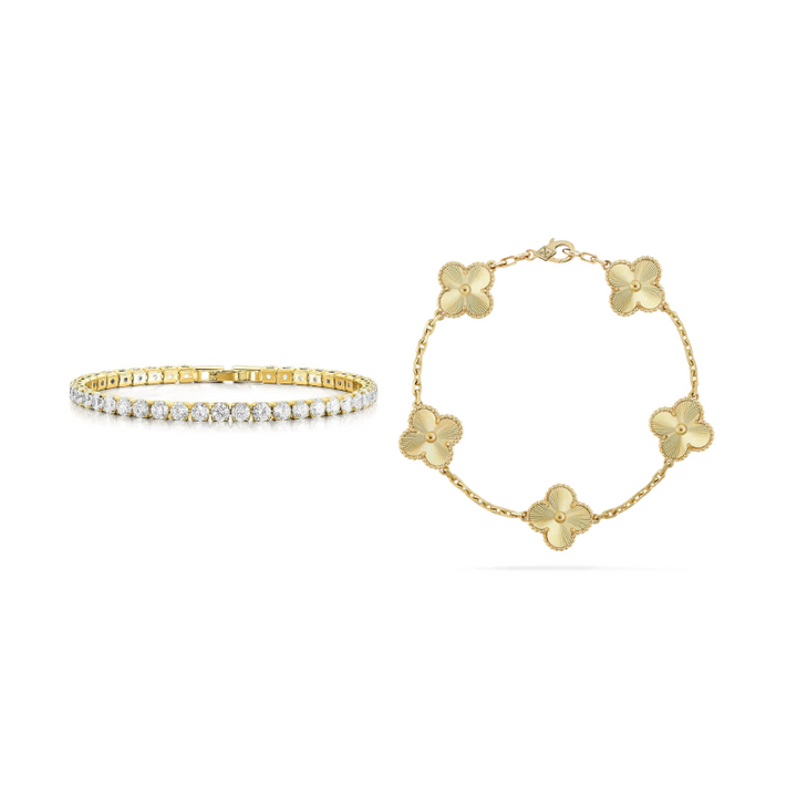 Set de pulseras de 2 piezas "Uno"