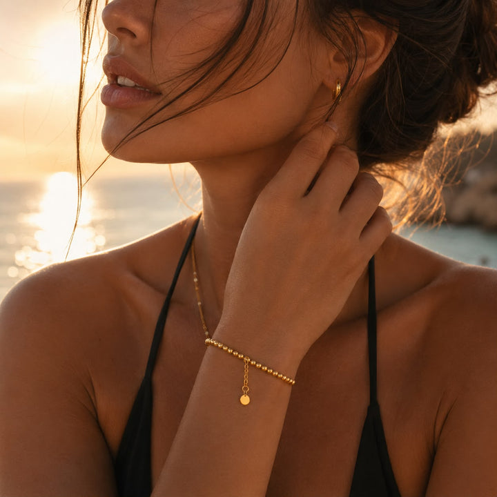 Pulsera de perlas Luna