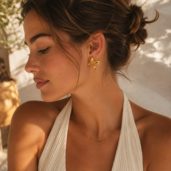 Pendientes Fleur Band