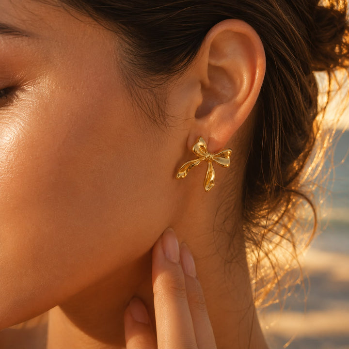 Pendientes Fleur Band