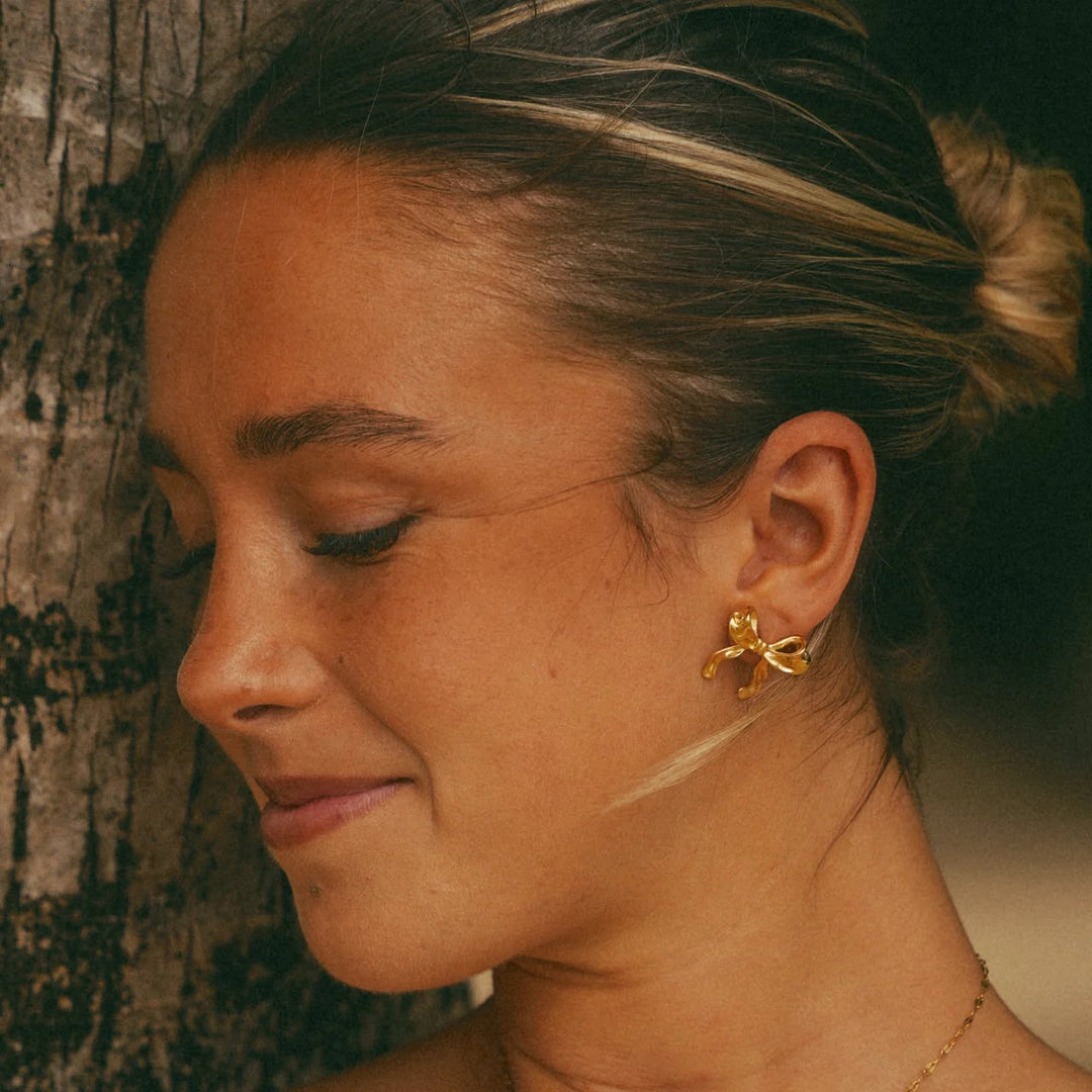 Pendientes Fleur Band