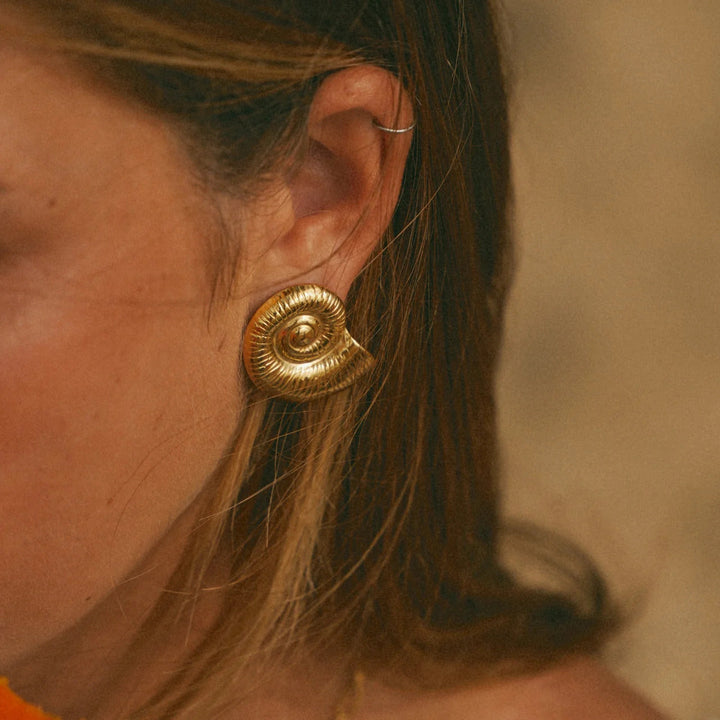 Pendientes Oceana Spiral Shell