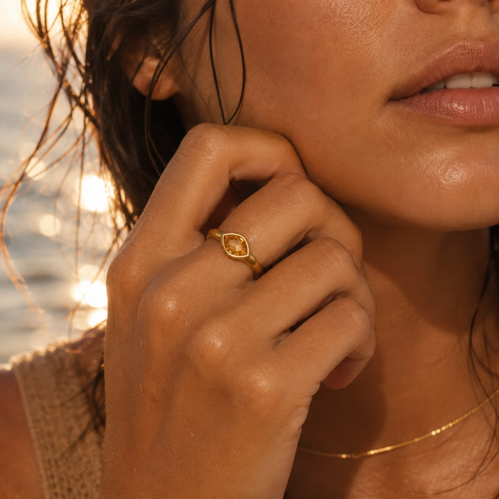 Anillo Horizon Dorado