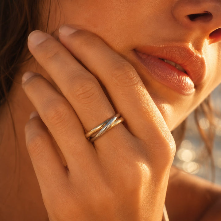 Anillo Dúo Infinito