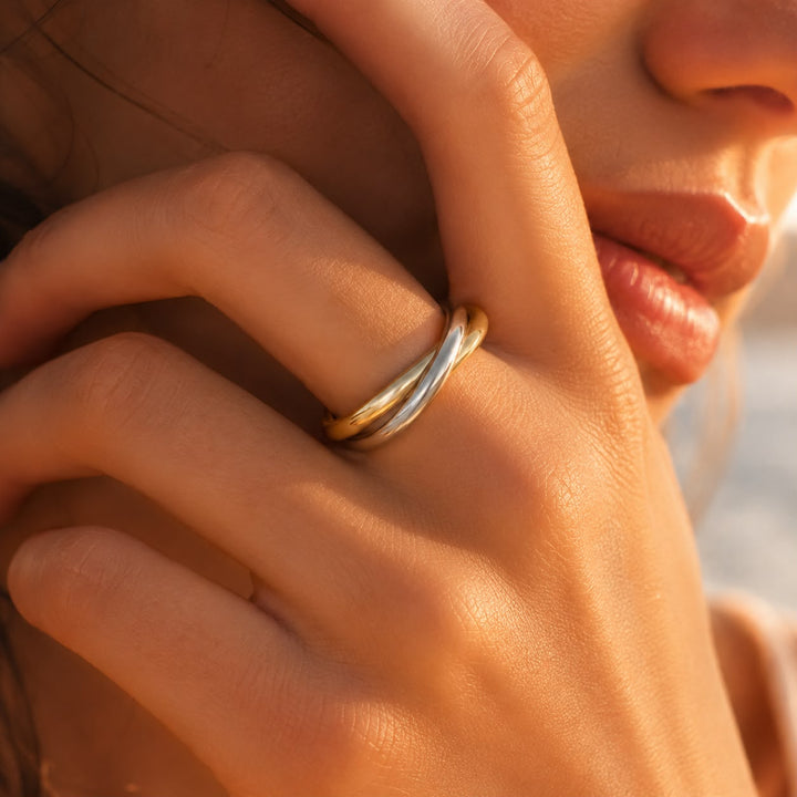 Anillo Dúo Infinito