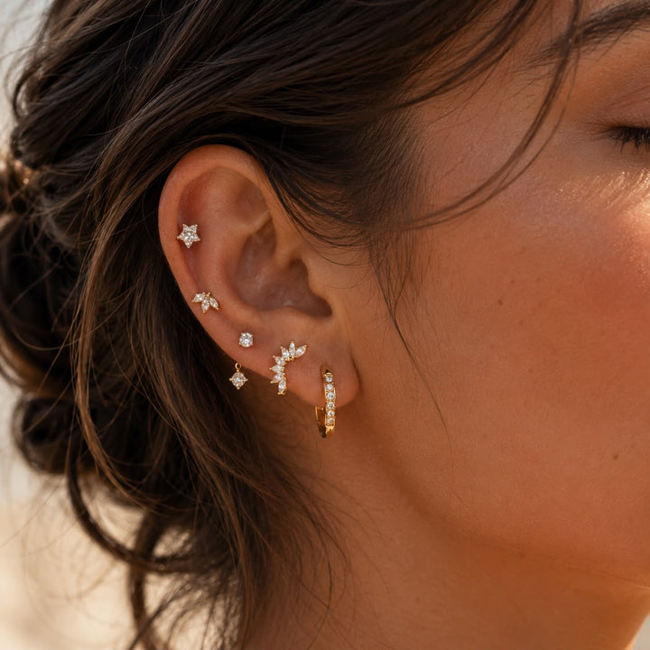 Conjunto de Pendientes Signature Sparkle