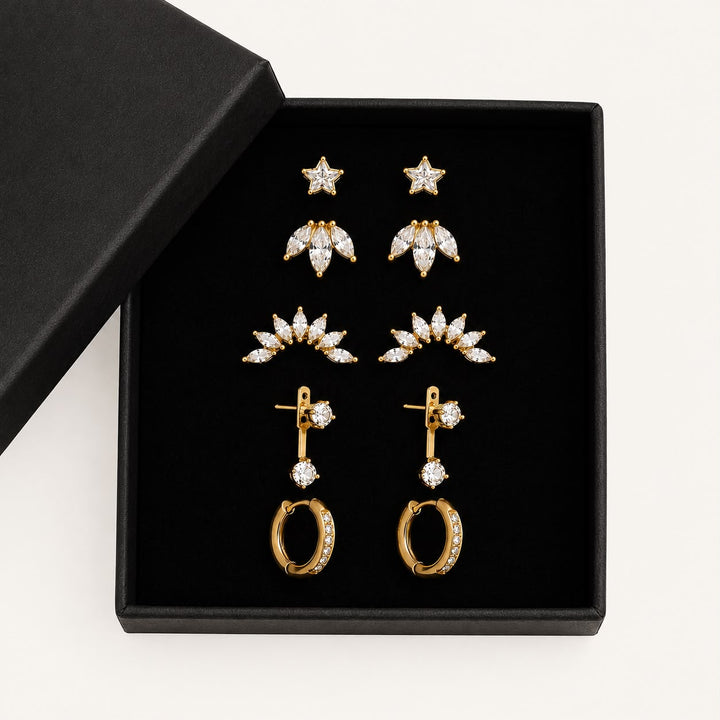Conjunto de Pendientes Signature Sparkle