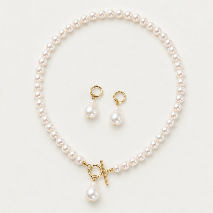 Set de joyas de perlas Celeste