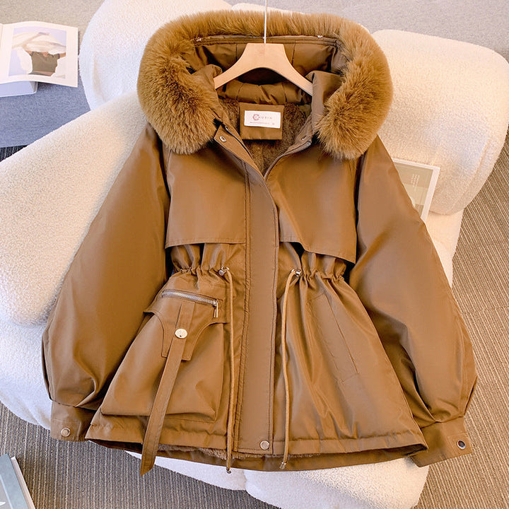 Amy™ - Abrigo de invierno elegante con piel