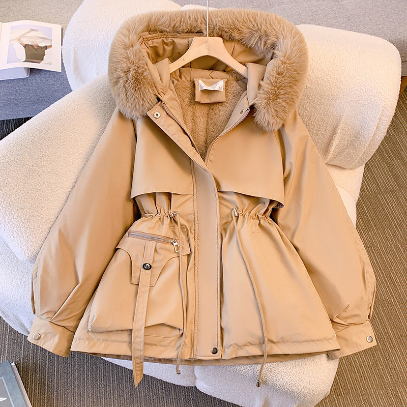 Amy™ - Abrigo de invierno elegante con piel