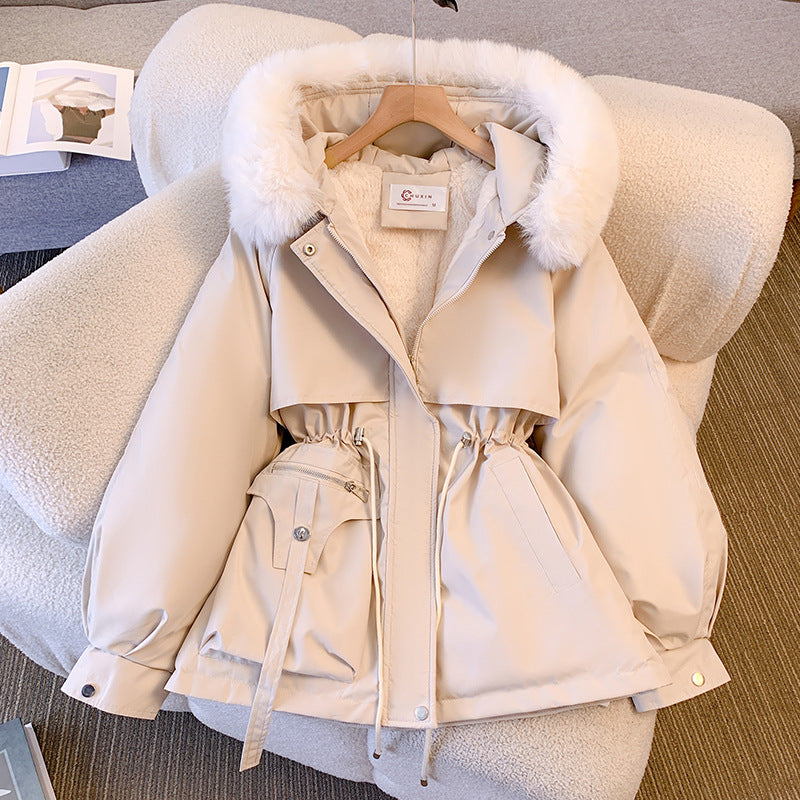 Amy™ - Abrigo de invierno elegante con piel