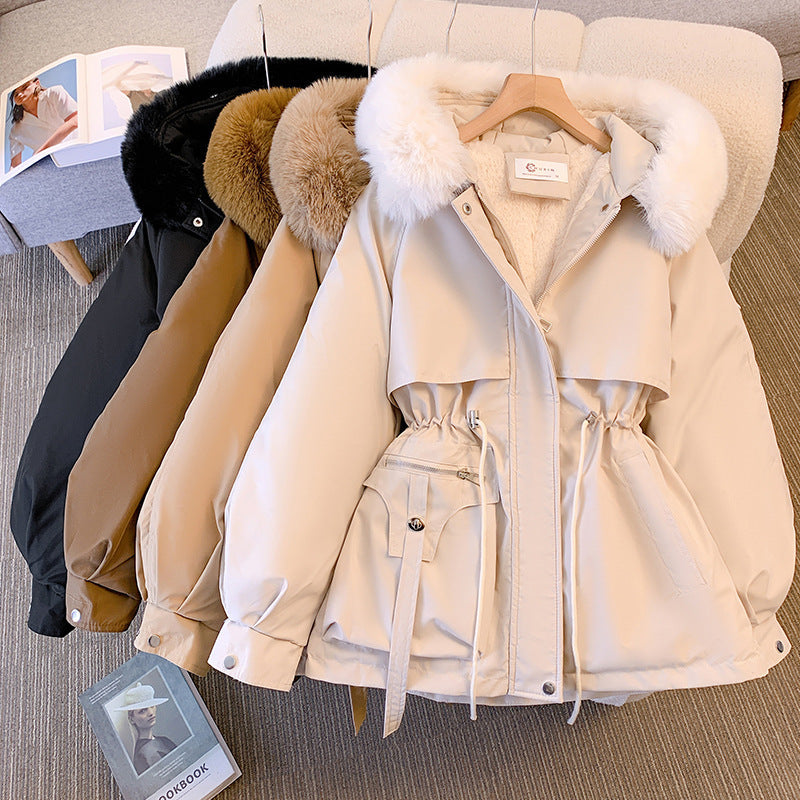 Amy™ - Abrigo de invierno elegante con piel
