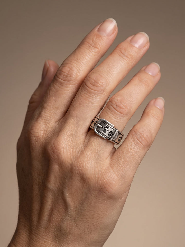 FIDO | Anillo Inspirado en el Collar de Perro