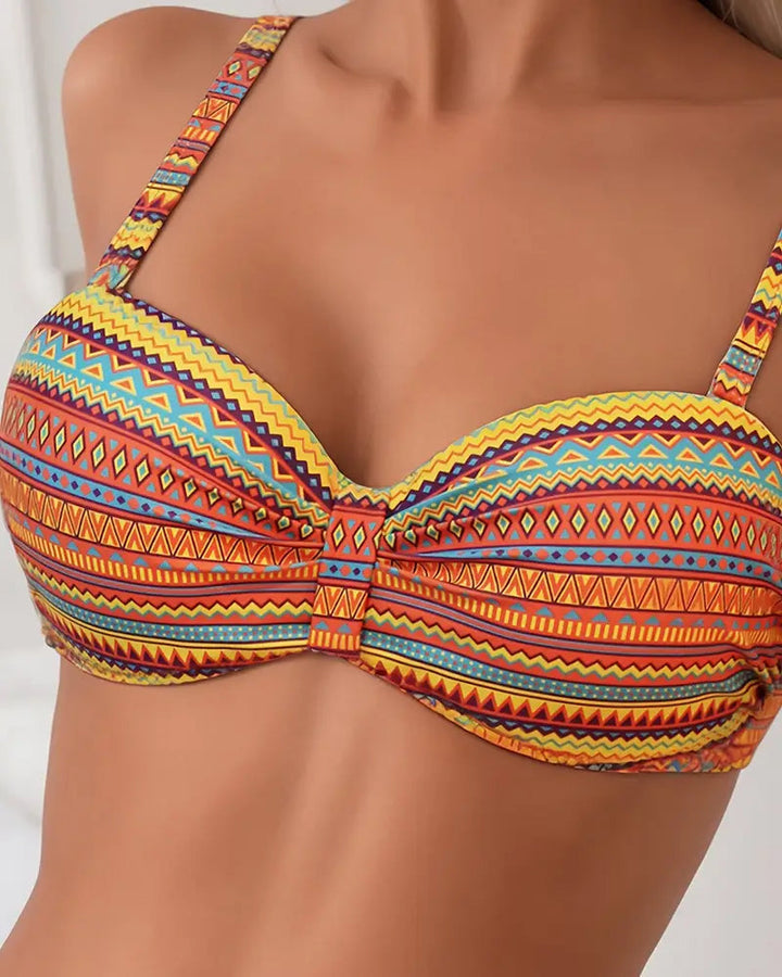 Rosa | Conjunto a rayas