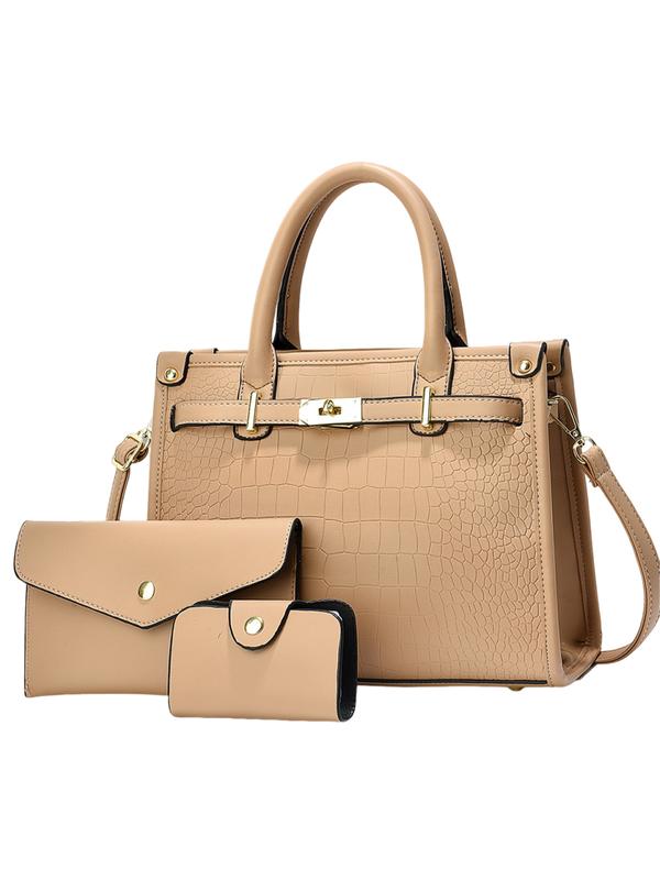 Bella Borsa - Bolso de hombro de cuero de cocodrilo