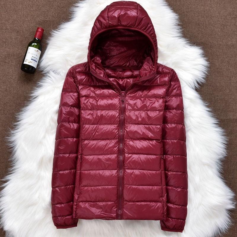 Nathalie | Chaqueta de plumón para mujeres con capucha