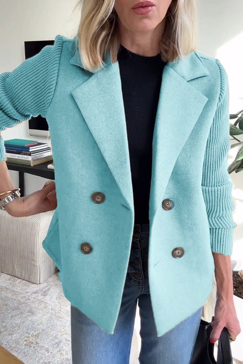 Amora - Chaqueta Elegante con Mangas de Punto