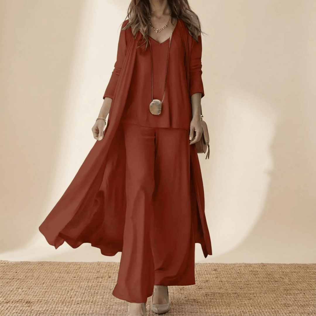 Conjunto Barbara Elegante de 3 piezas
