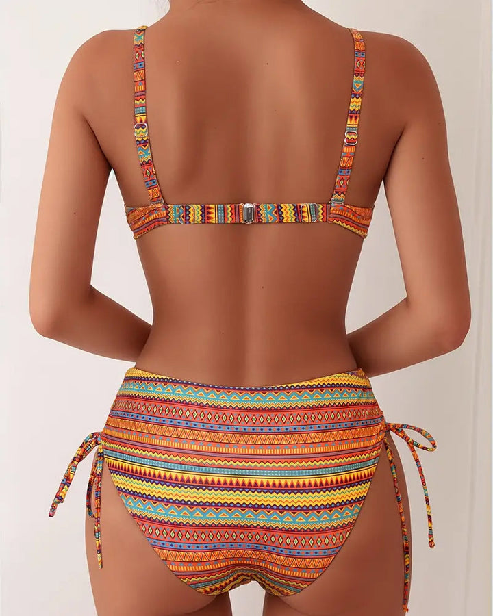 Rosa | Conjunto a rayas