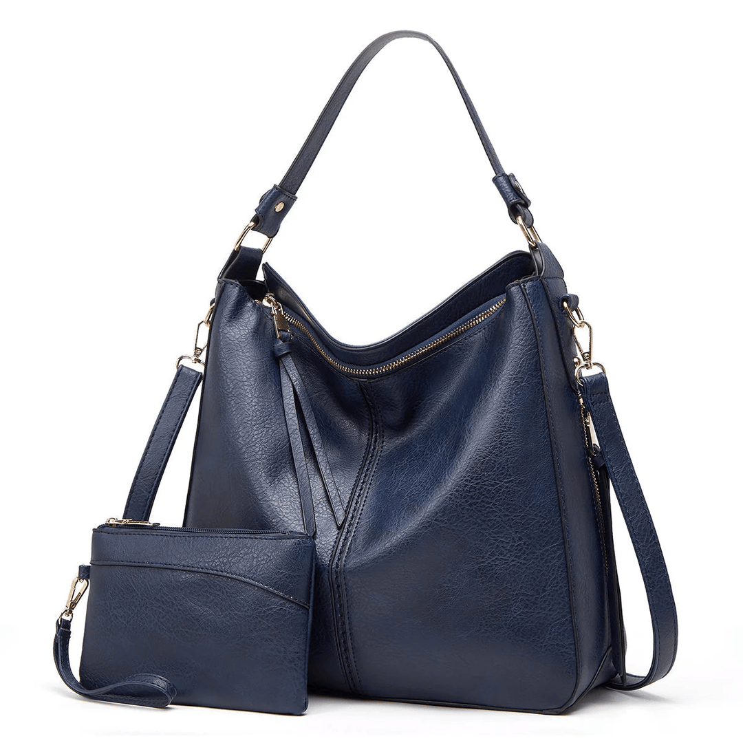 Étoile de Ville – Bolso de mano de cuero vintage clásico