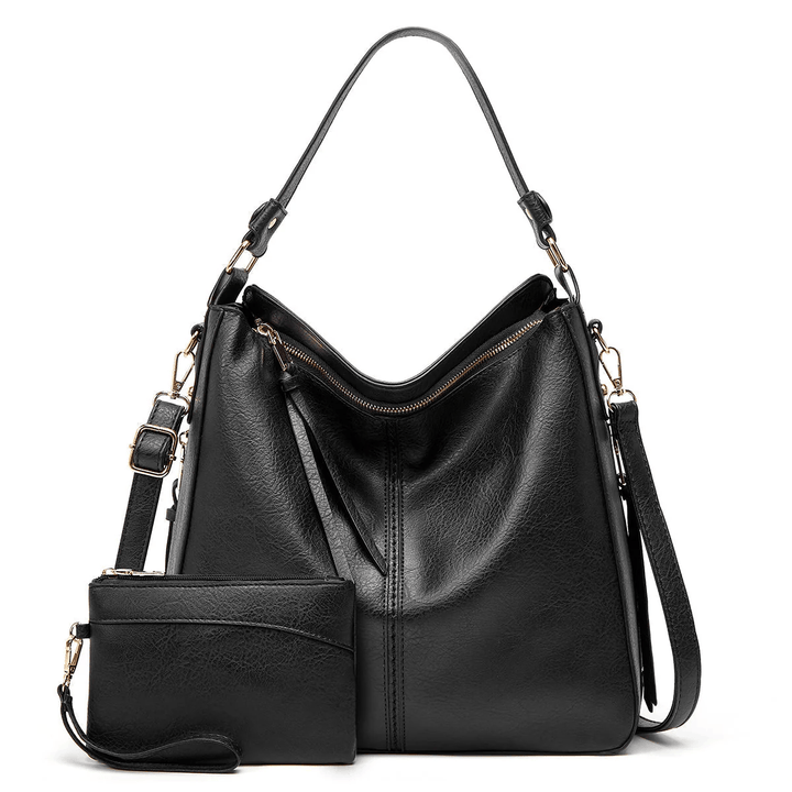 Étoile de Ville – Bolso de mano de cuero vintage clásico