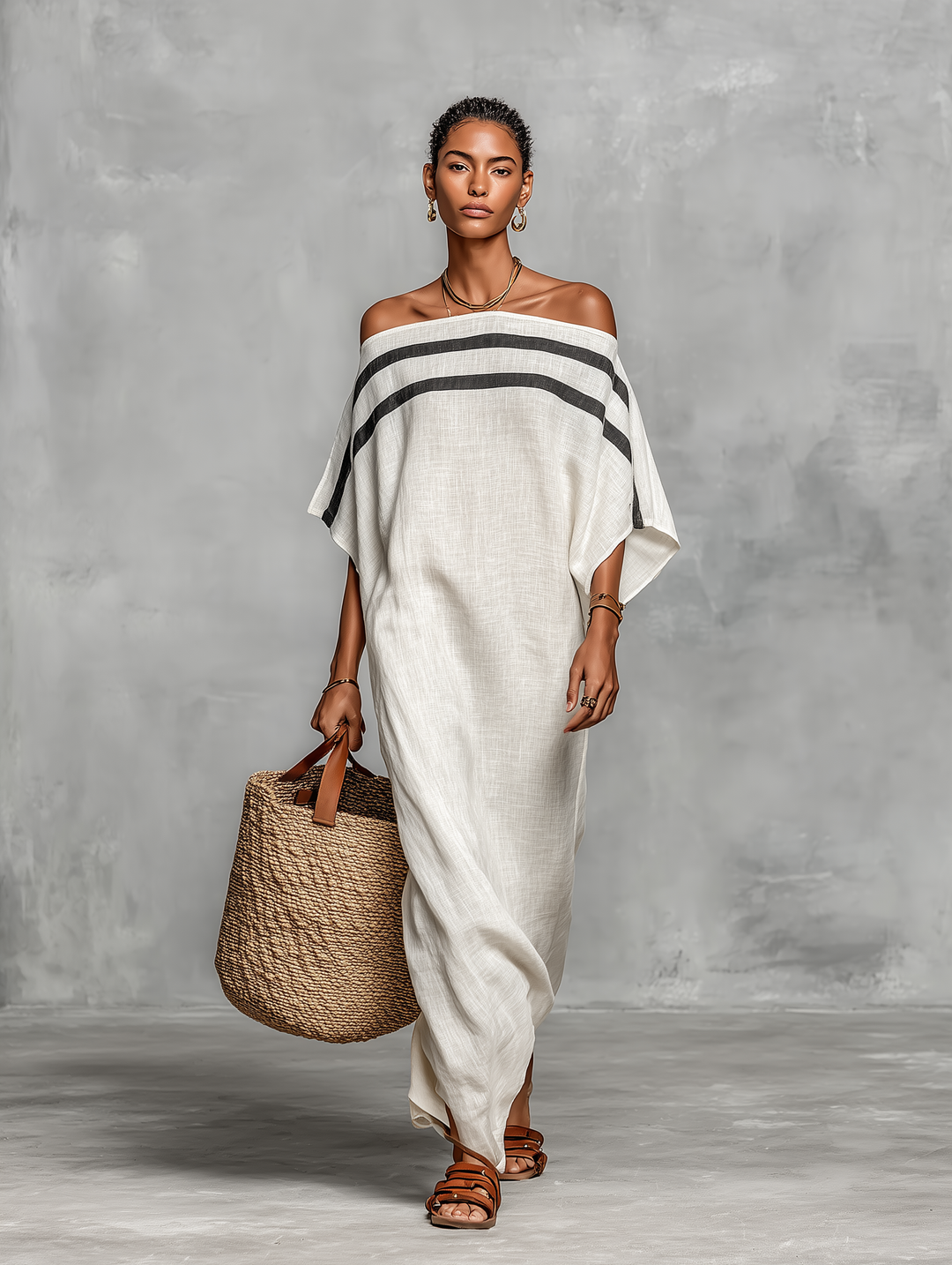 Robe Maxi Minimalista