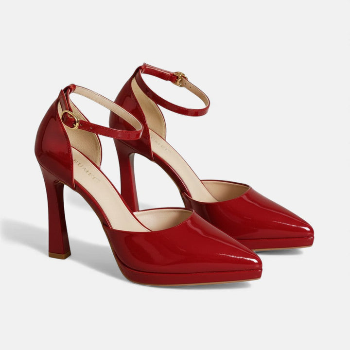 Evette™ | Tacones de Cuero