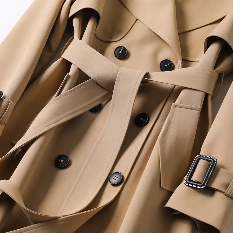 Jualita – Trench-coat clásico para mujeres