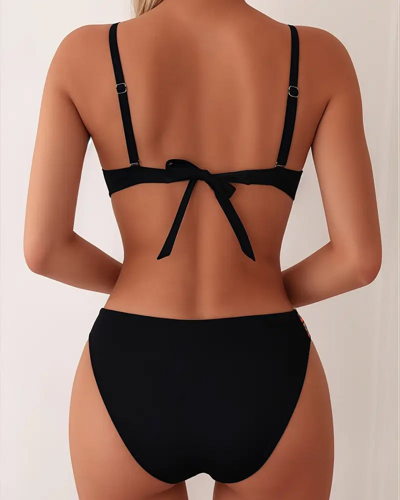 Lois | Conjunto de bikini sexy con espalda descubierta