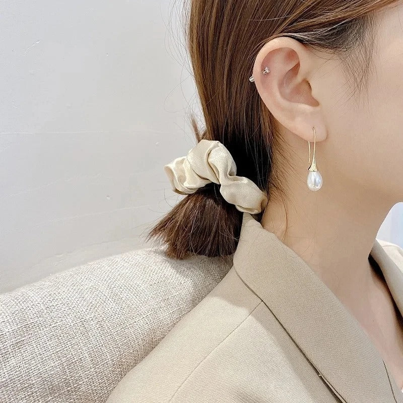 Pendientes de Belleza Clásica en Perlas