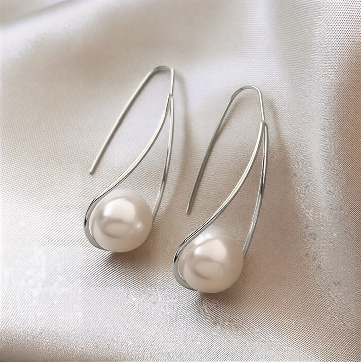 Pendientes Elegantes de Perlas Místicas