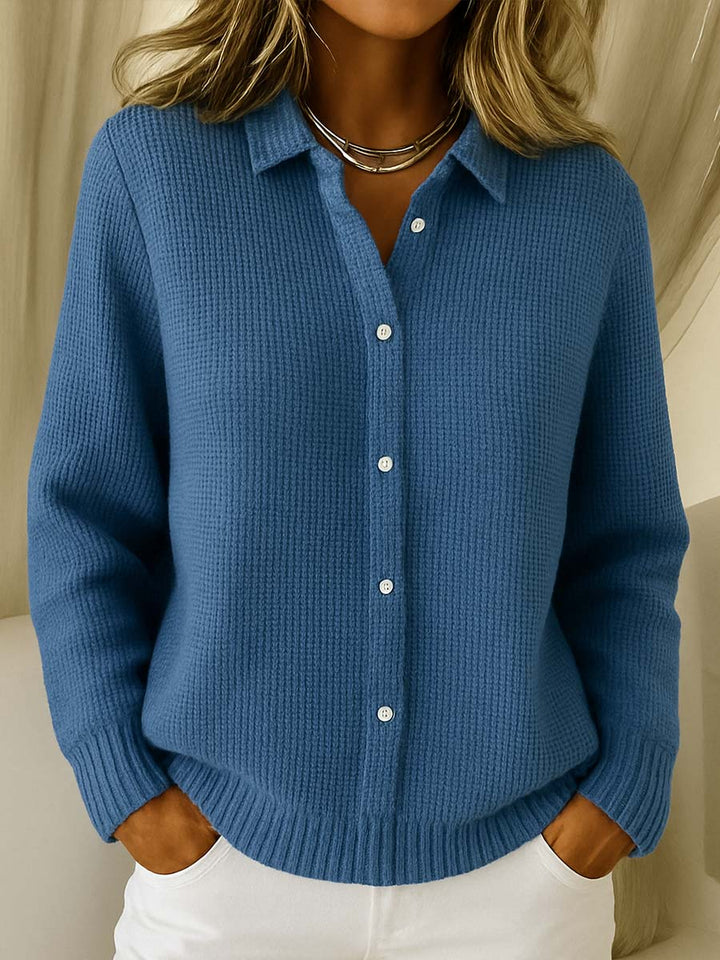 Cardigan Mujer de Punto con Botones