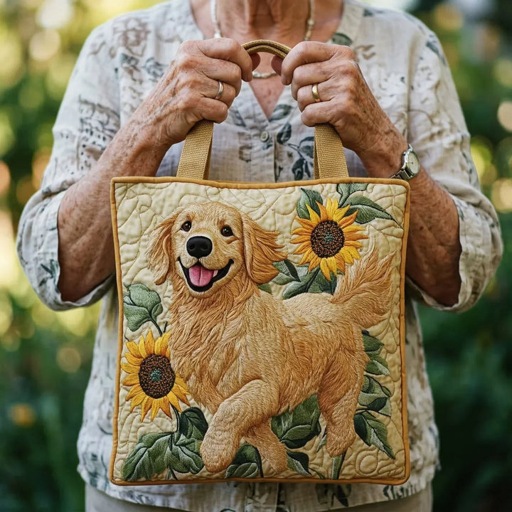Bolsa artesanal - Golden Retriever