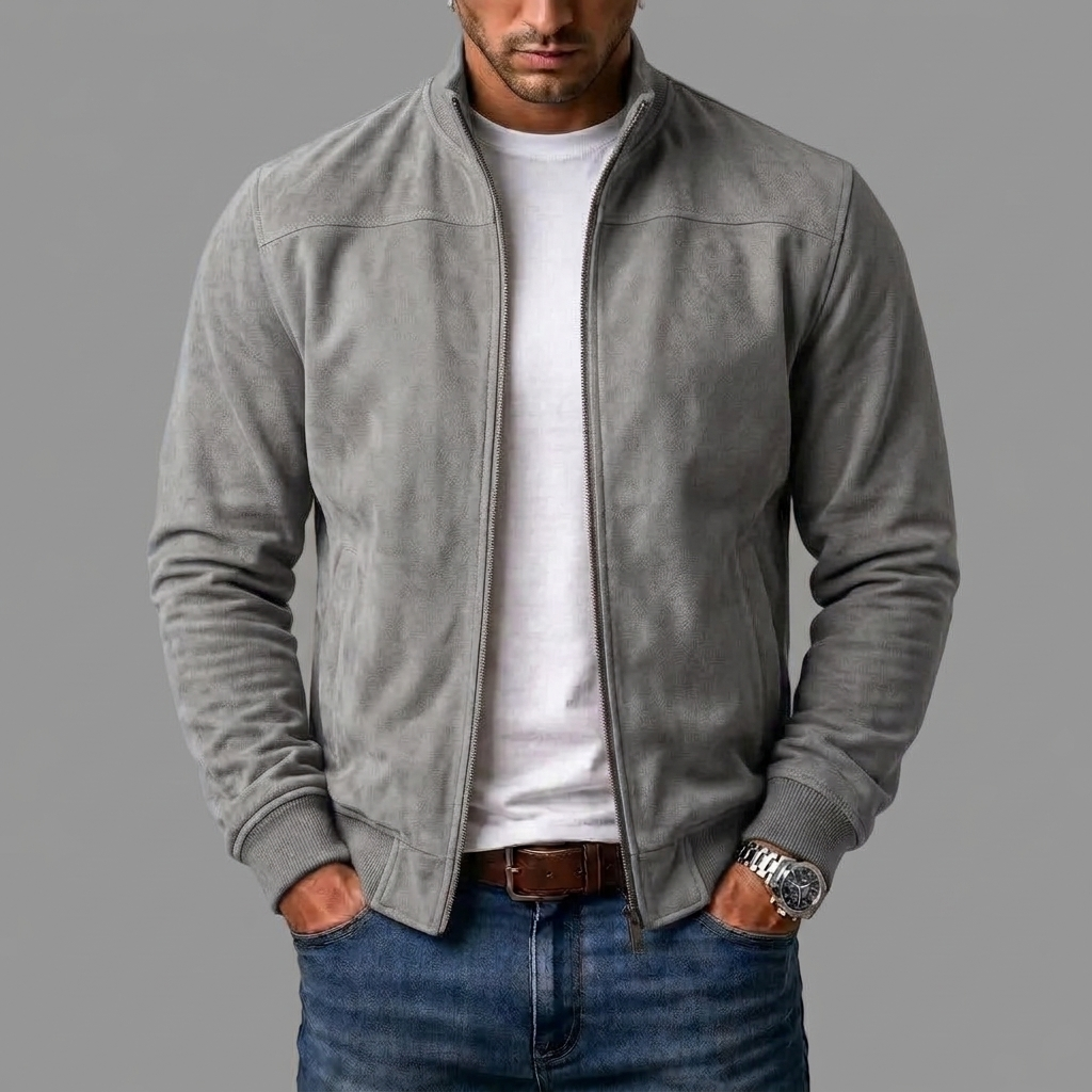 Ceasar | Chaqueta bomber de ante