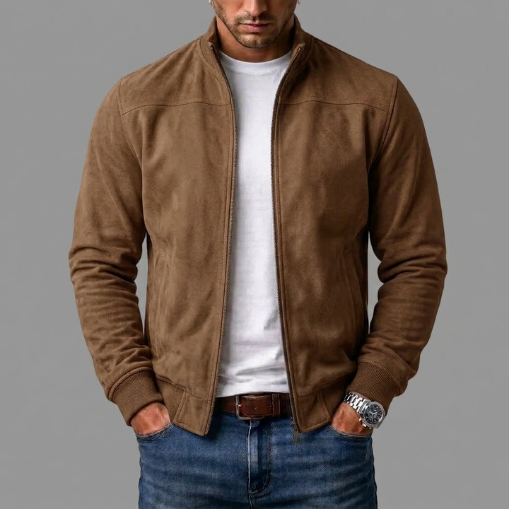 Ceasar | Chaqueta bomber de ante