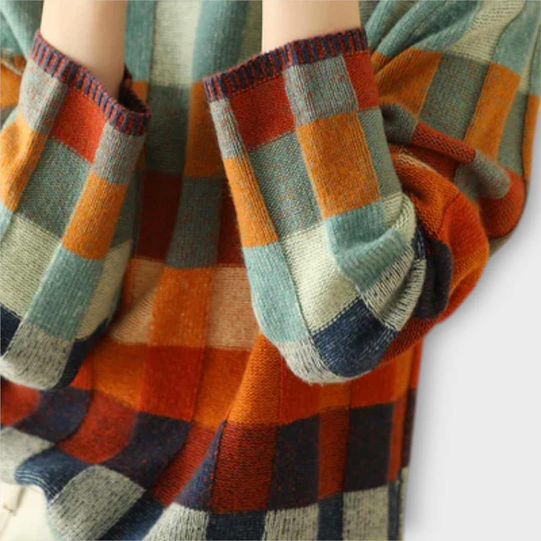Erika - Suéter en patchwork