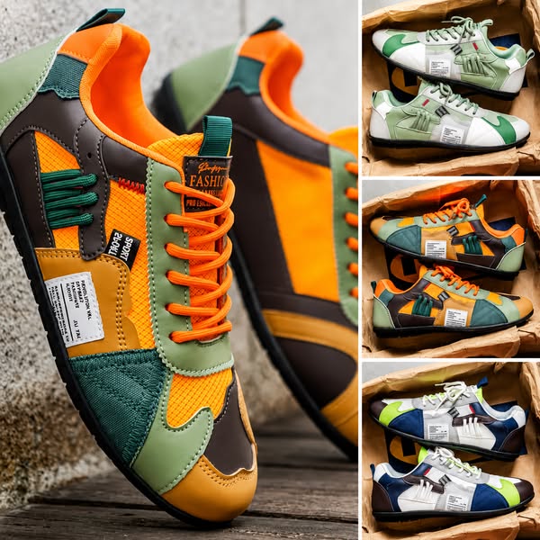 Arman | Zapatillas retro de colores
