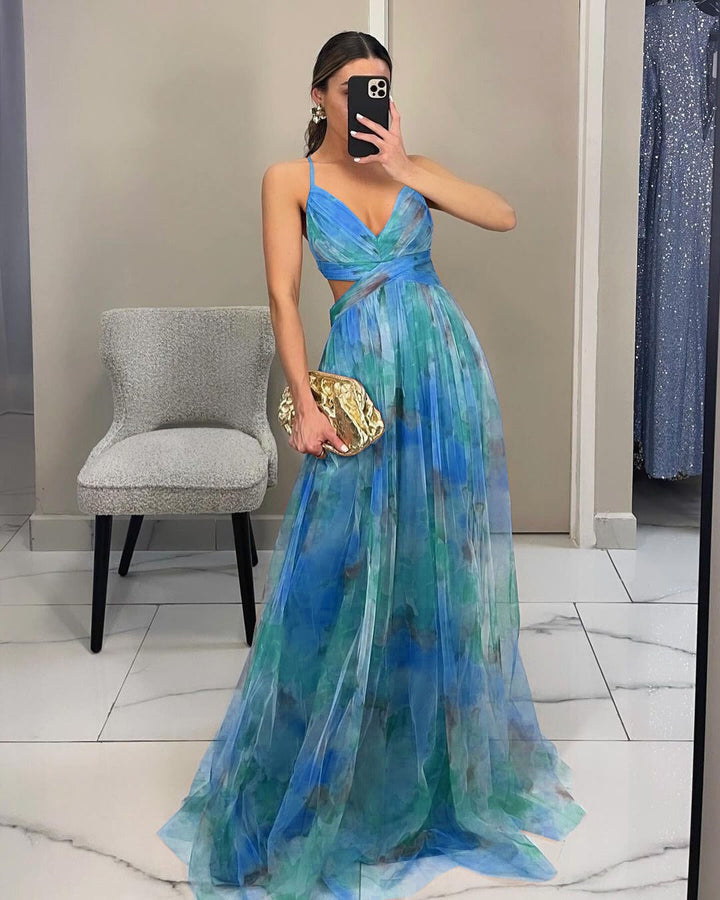 GISELLE | Vestido Maxi de Chiffon
