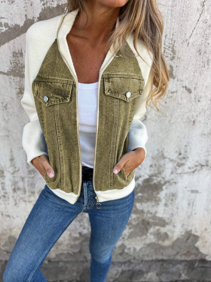 Oliva - Chaqueta de mezclilla