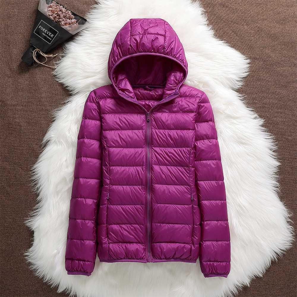 Nathalie | Chaqueta de plumón para mujeres con capucha