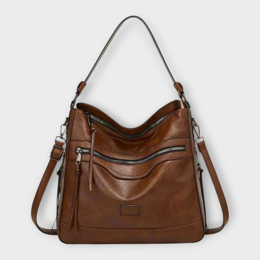 Élodie & Co. - Bolsa de hombro retro clásica