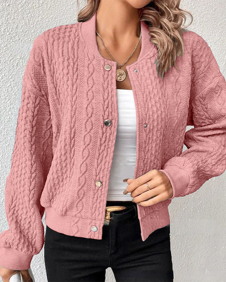 Lucille® | Elegante chaleco de tela texturizada