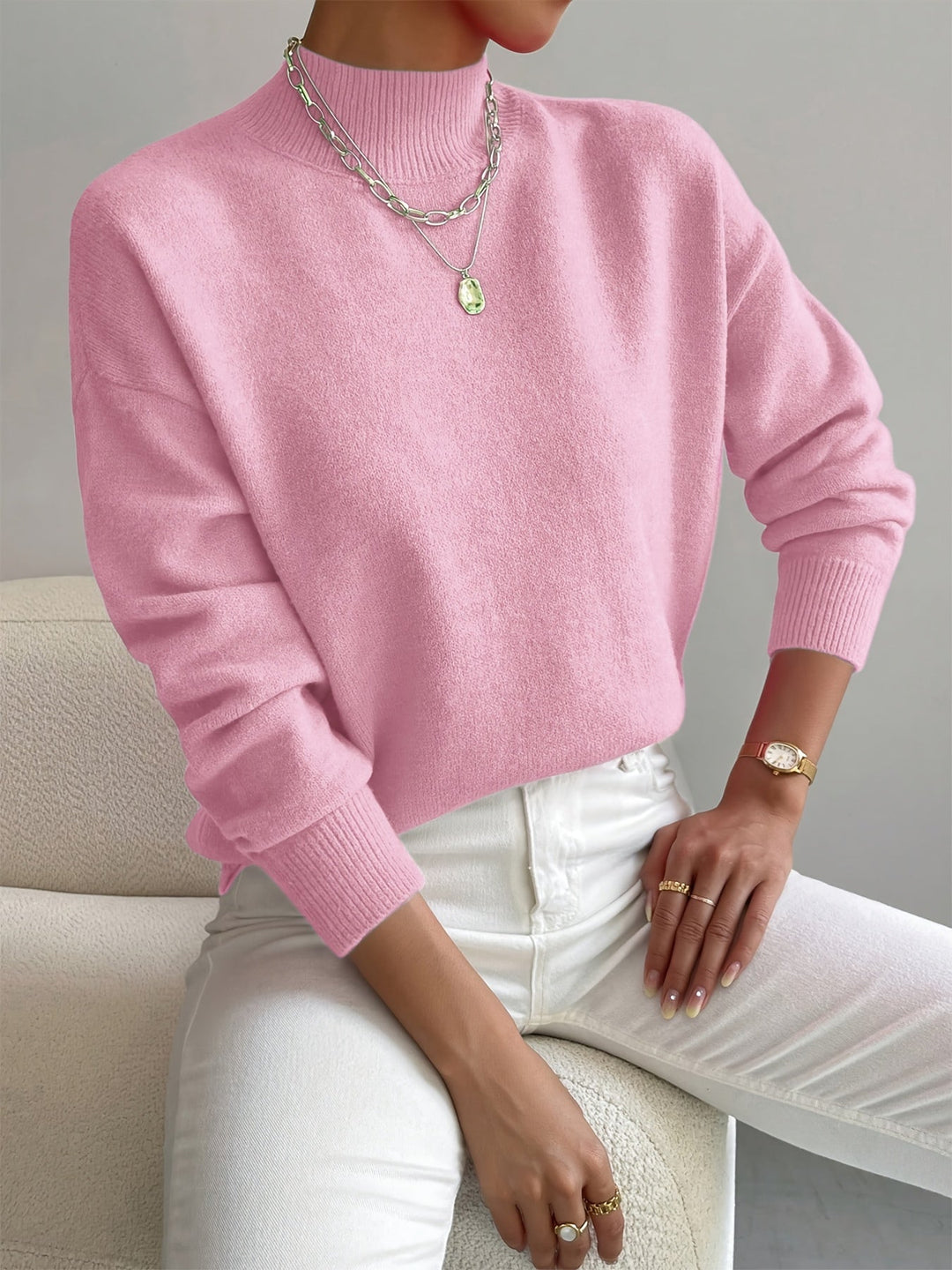 Yvonne - Suéter casual elegante