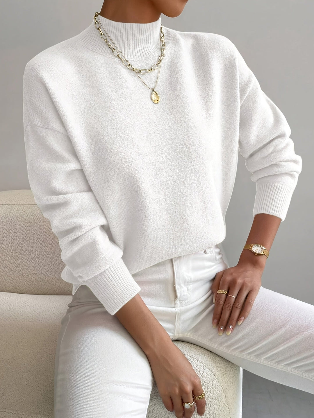 Yvonne - Suéter casual elegante