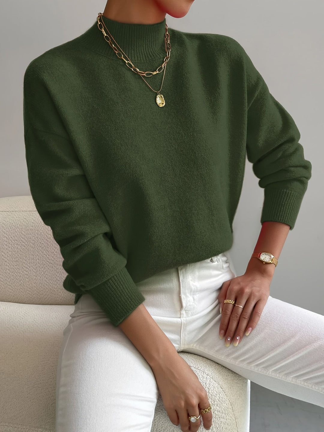 Yvonne - Suéter casual elegante