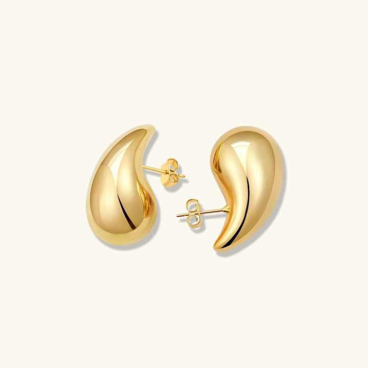 Pendientes Sandra Gota Oro