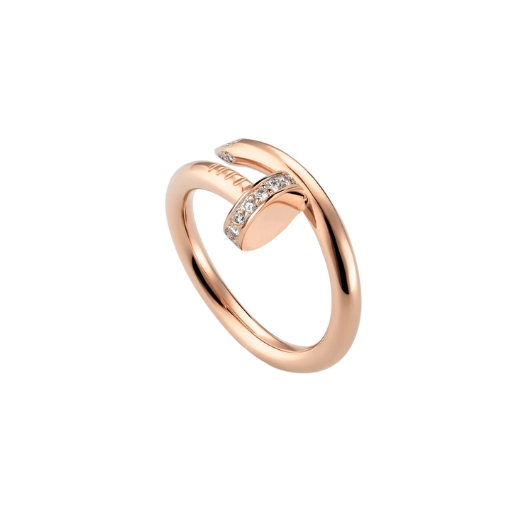 SPIKE | Anillo de oro rosa Prestige