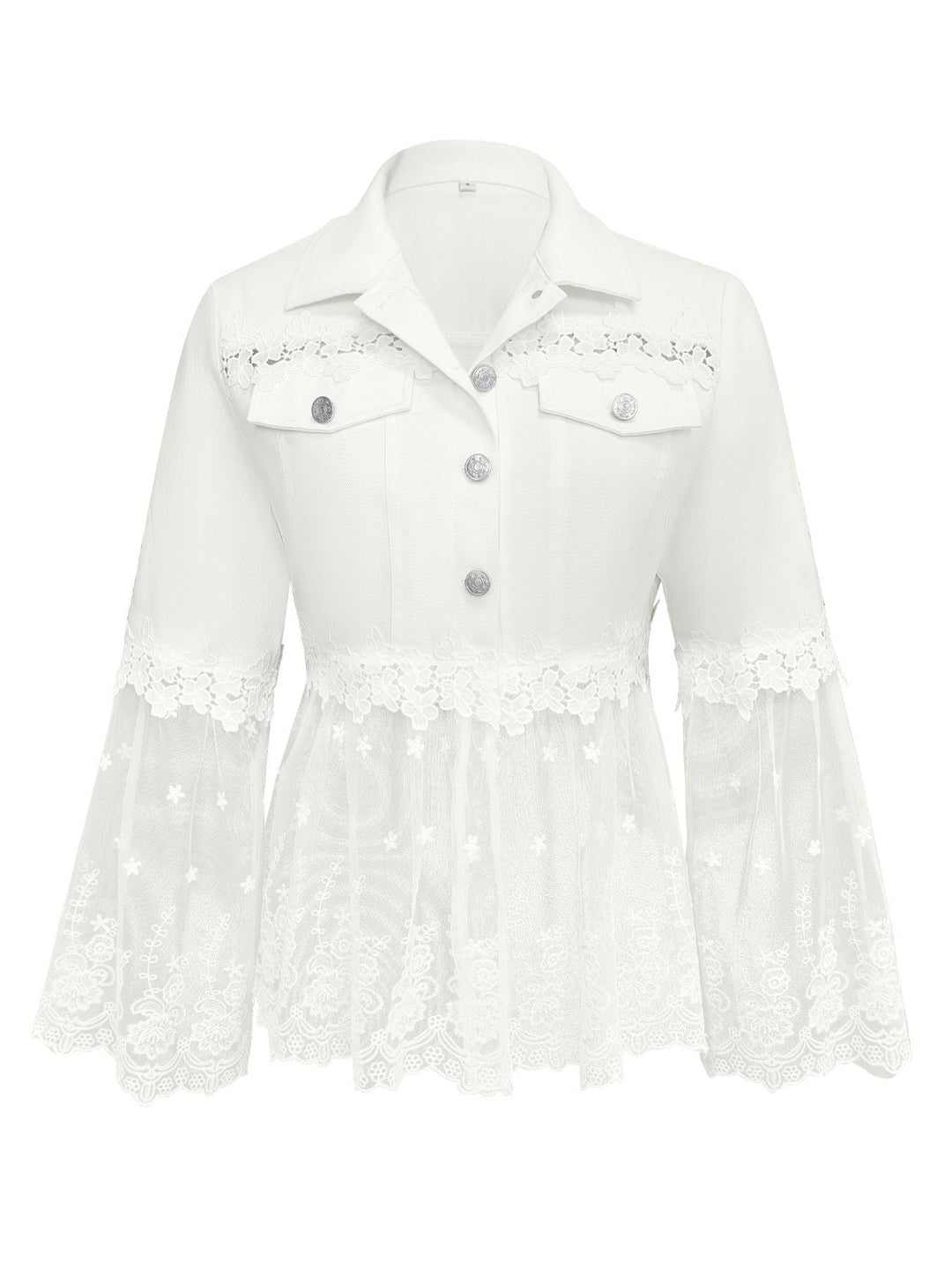 Addison | Chaqueta con inserciones de encaje